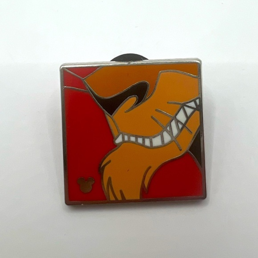 Disney Lion King Scar chin bottom face square‎ pin hidden mickey 2016